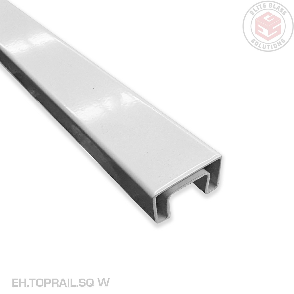 Top Rail - EH Square - 5.8m Lengths - White